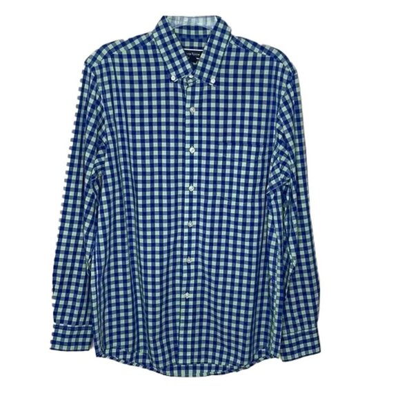 ❤️ 🆕 CLUB ROOM Button Down Shirt Size M - Picture 1 of 4